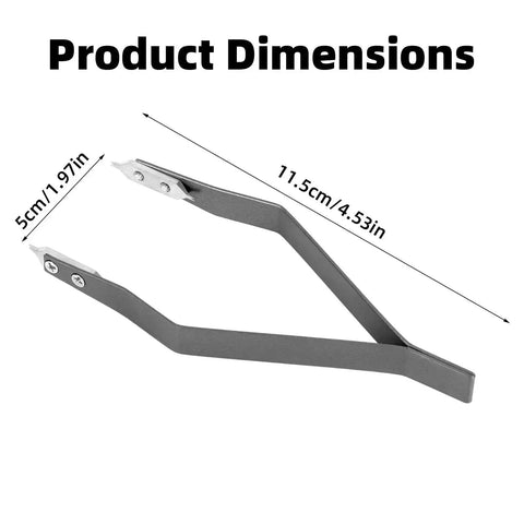 Watch Spring Bar Tweezers Set Made From Aluminum Alloy Precision Pliers Kit For No Fuss Band Strap Bracelet Repair, dimensions 11.5cm x 5cm