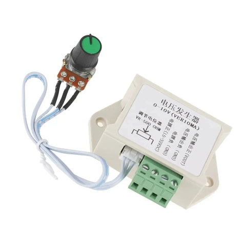 0-10V DC Generator Potentiometer Module for PLC and MCU interface, adjustable analog voltage output, plug-and-play view