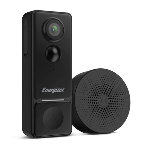 2K Video Doorbell With Chime And Rechargeable Battery, Dope Smart Security Camera With 2 Way Audio, Night Vision, shown front view