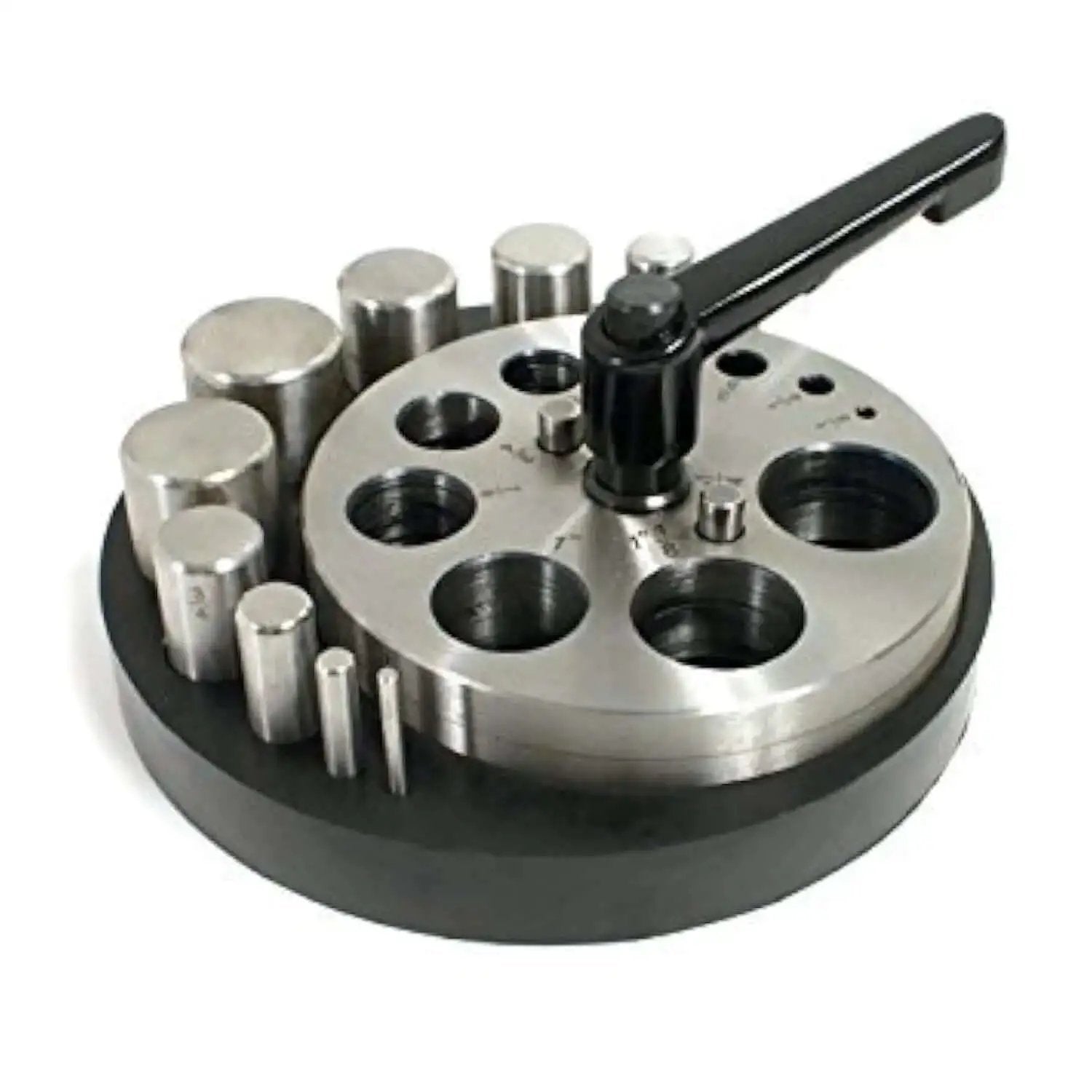 Circle Disc Cutter Kit With 10 Punches, Rubber Base, 🍁...