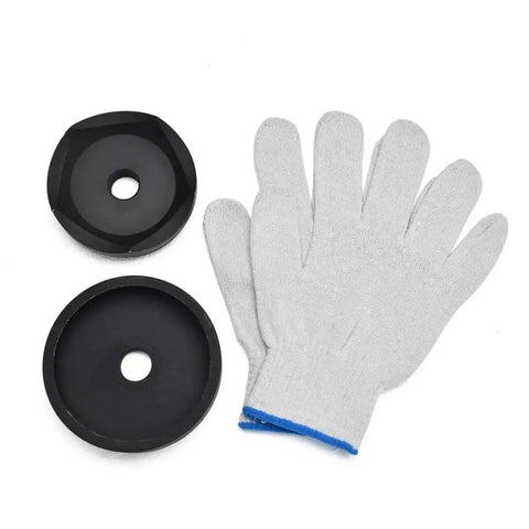 3 Inch Knockout Punch Die Mold For 3/4-16 UN Thread Hole Punch Driver with gloves included