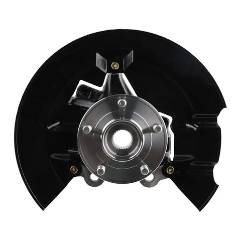 Front view of Front Left Wheel Hub Bearing Steering Knuckle Assembly For 2013-2019 Ford Escape LH Driver Side Beefed-Up OE-Grade Replacement With CV6Z-3K186-B CV6Z2K005C GV6Z1104A 515-01616L Premium Quality