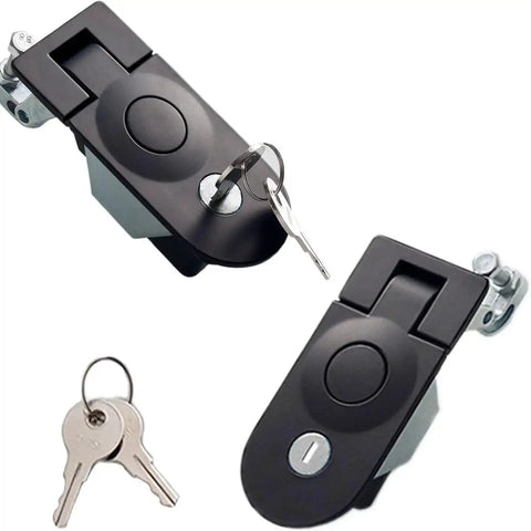Heavy Duty Compression Latch 35mm Flush Mount Panel Lock For Industrial Cabinets And Control Boxes, Zinc Alloy Security Latch