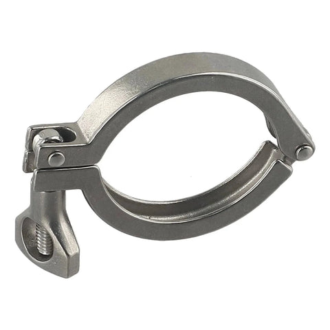 1.5 To 4 Inch Stainless Steel Tri Clamp With Quick Connector And Quick Release Clamp For Pipe End 2 Inch Sanitary Hygienic Food Grade SS304