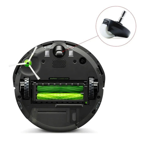 Front Wheel Caster Assembly for Roomba Vacuum Cleaners Compatible with 500 600 700 800 Series i7 E5 E6 and 900 Series