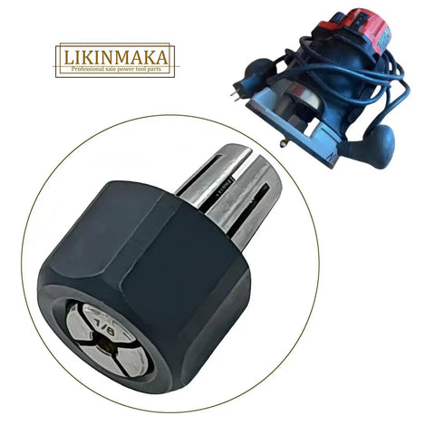Easy Swap One Eighth Inch Self-Releasing Collet Chuck And Locking Nut Assembly For Routers Replaces 48-66-2486, 2485-20
