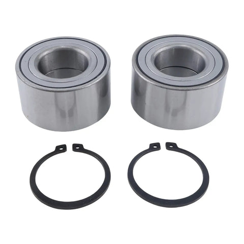 Front Wheel Bearing 510110 WB000053 Fits Ford C-Max 2013-2018, Escape 2013-2019, Focus 2012-2018, Transit Connect 2014-2022, Lincoln MKC 2015-2019 - DIY-Friendly Hub Bearing Replacement Kit Plug-and-Play Easy Install with two bearings and snap rings