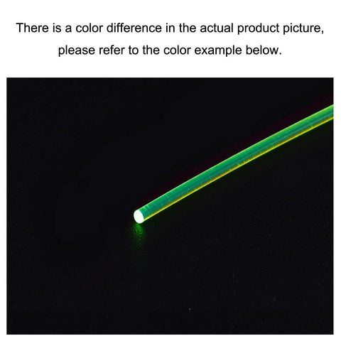 Meccanixity fiber optic rod PMMA 1.5mm x 50cm, green sight filament