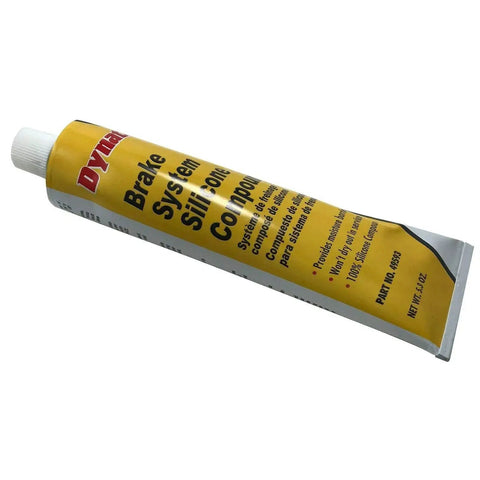 Dynatex Brake System Silicone Lubricant Compound 5.3 Oz Tube For Auto And Marine Use Pro Grade Formula Prevents Squeaks And Wear