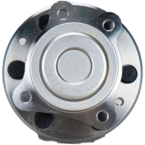 Front view of Front Wheel Bearing And Hub Assembly Fits 2015-2019 Colorado And Canyon, Drop-In Ready Front Wheel Hub Replacement