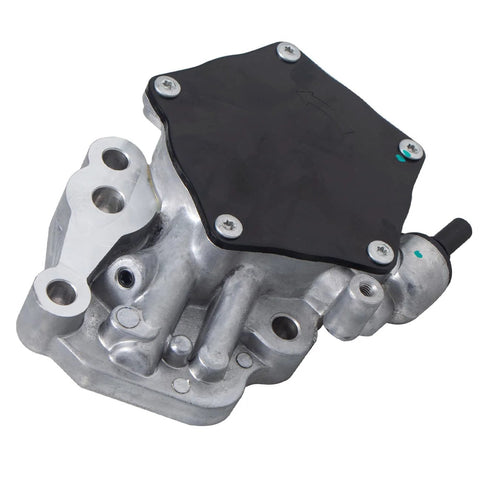 Brake vacuum pump TUCAREST 12684050, aluminum housing with black top cover and mounting ports.