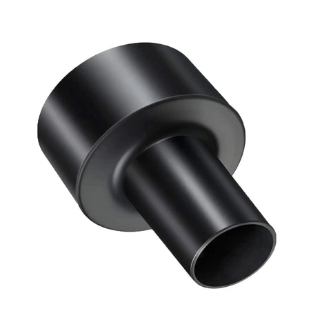 Vacuum Hose Adapter Two And A Half Inch To One And A Quarter Inch For Shop Vacuums Wet And Dry Black Converts Small Attachments To Large Hose Heavy Duty Vacuum Cleaner Attachment