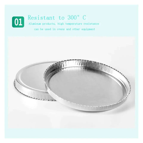 Disposable Laboratory Weighing Pan For Moisture Analysis Aluminum Foil Sample Pan 90mm Diameter 50 Pcs Per Box Pro Grade Lab