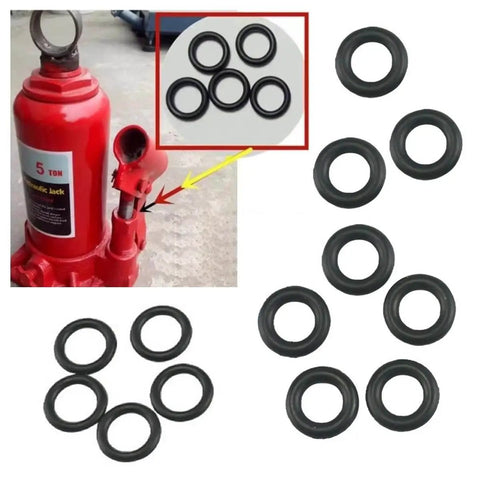 15 Pack Hydraulic Bottle Jack O Ring Kit Replacement Nitrile Rubber Seals For Automotive Floor Jacks No Leak Oil Sealing Gaskets