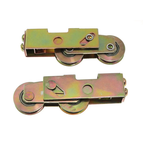 Sliding Deck Door Roller Tandem Assembly With Steel Ball Bearings One And A Quarter Inch For Screen Window Replacement
