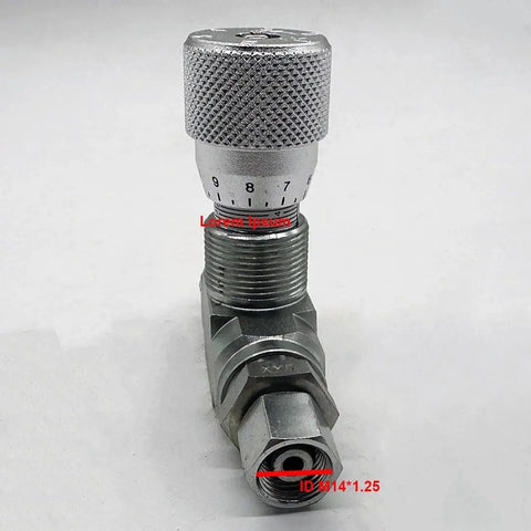 Tubular Hydraulic Bidirectional Flow Control Restrictor Valve Two Way Throttle Control Valve STB G3 8 with L08 Connector