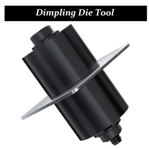 Beefy Dimple Die Tool For Dzus Fasteners In Metal Fabrication, Quick Turn And Quarter Turn G8 Hex Head Bolt Nut, Black Oxide Finish
