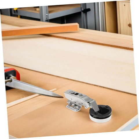 Front view of Three Pack Hydraulic Damping Cabinet Hinges With Soft Close For Kitchen And Shower Cabinets Heavy Duty Glass Door Displays