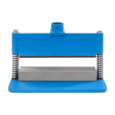 12 Inch Press Brake Attachment For 12-20 Ton Hydraulic Shop Presses, adjustable 0 to 90 degree metal bending tool, front view