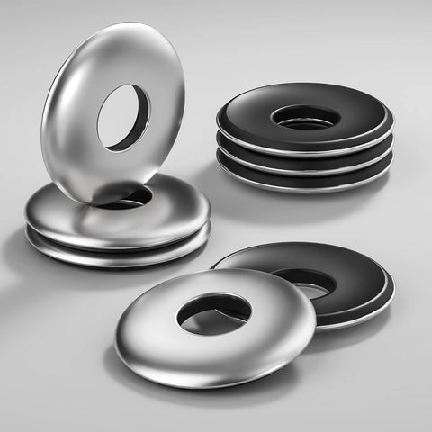Sealing washers #10 x 1/2, 304 stainless steel with neoprene EPDM bonded rubber, 400 pcs