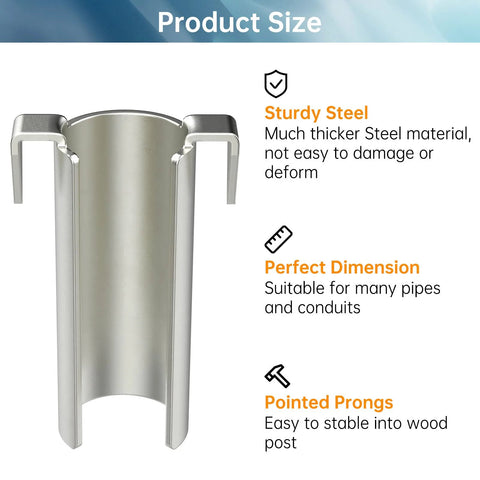 FOROIRON nail guard, steel wire protection device, Amazon brand, front view