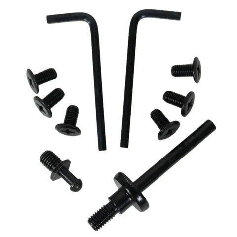 Bearings Press And Puller tool kit for Skateboard Inline Longboard Wheels including screws and hex wrenches.