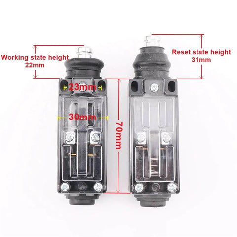 Beefed Up Elevator Speed Limiter Buffer Tension Wheel Switch With Manual Reset And Automatic Reset Function, LX26 UKS UKT Compatible, Rock Solid Industrial Elevator Control Switch For Safer Lifts And Smooth Passenger Or Freight Ops