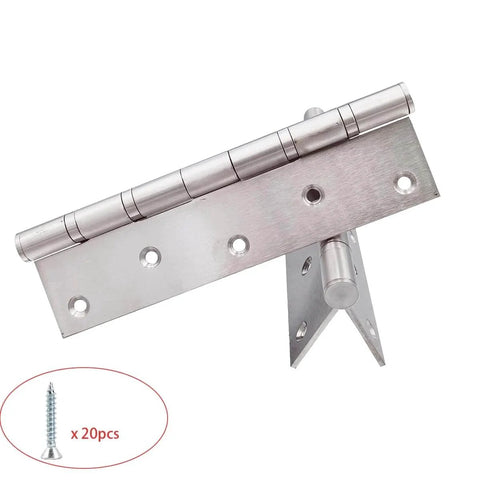 8 Inch Stainless Steel Ball Bearing Door Hinges For Heavy Duty Wood Doors With Square Corner One Eighth Inch Thick Matte Black Finish Includes Mounting Screws Load Capacity Up To 232 Pounds Per Hinge And Rust Proof Construction
