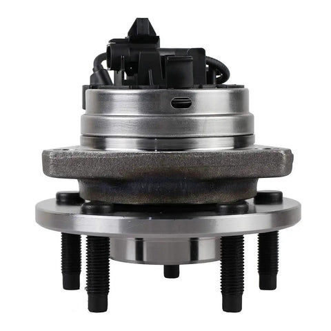 Set Of 2 Front Wheel Bearing Hub Assemblies With ABS For 04-12 Chevy Malibu, 08-10 Cobalt HHR, 5 Lug, Durable Metal Housing