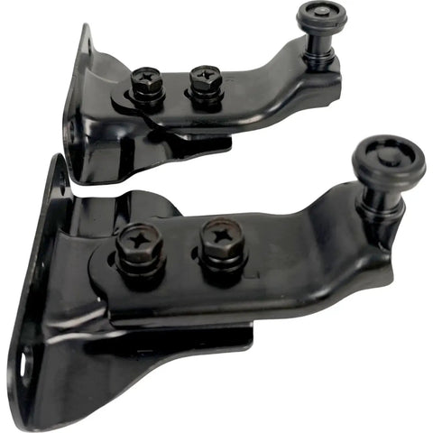 Two Sliding Rear Door Roller Top Brackets 72510-TK8-A01 72550-TK8-A01 for Honda Odyssey 2011-2017, metal roller assemblies shown.