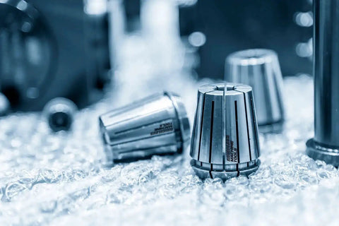 ER 11 High Precision Spring Collets 3 Sixteenth Inch With Ultra Tight 0.0003 Inch TIR for Milling Drilling, shiny on surface