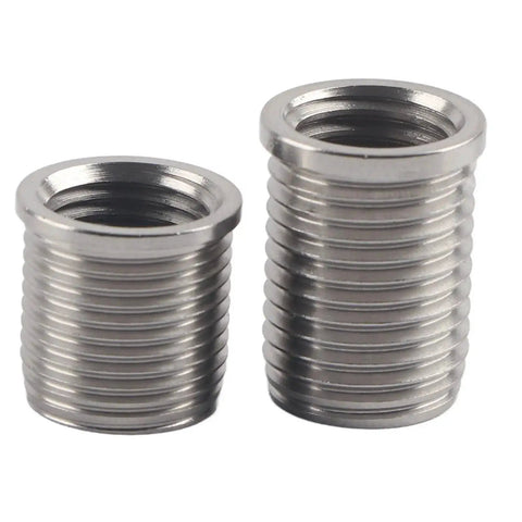 Universal Spark Plug Thread Repair Kit With M10x1.0 Inserts And M12x1.0 Tap In Stainless Steel for automotive engines