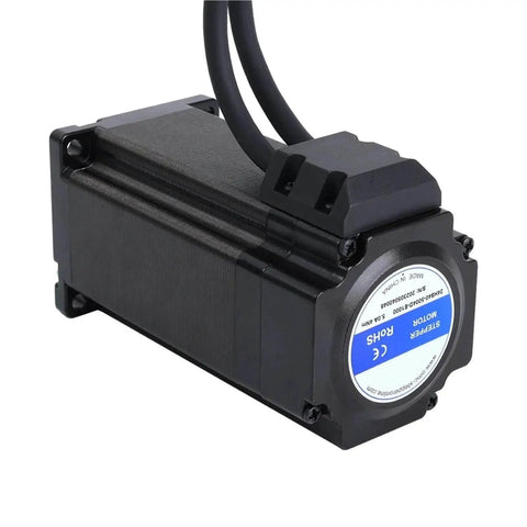 Closed Loop Stepper Motor With Encoder 4.0Nm High Torque 1000PPR 4000 CPR 5A 2 Phase 4 Lead 10mm Shaft CNC Robotic Automation