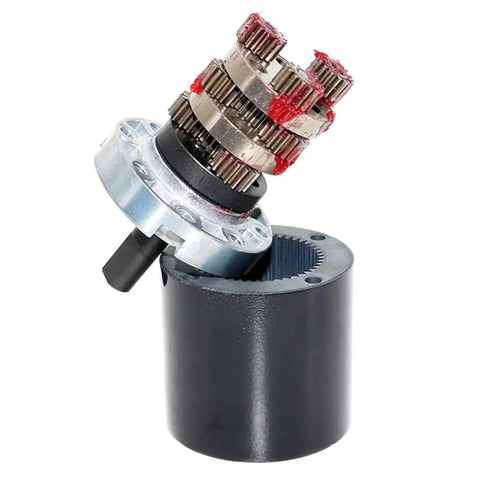 42mm Planetary Gearbox Reducer For DC Gear Reduction Motors Including 775 795 And 895 Series With Up To A 19.2 To 1 Reduction, exposed view