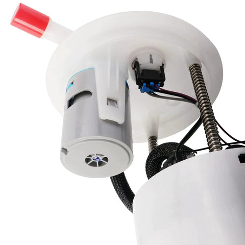 Drop In Ready Replacement Fuel Pump Module Assembly Fits Buick Enclave 2009 Through 2017 GMC Acadia 2009 Through 2017 Chevrolet Traverse 2009 Through 2017 Saturn Outlook 2009 Through 2010 With OE Numbers E3790M F2701A 22957143 19181841 close-up view.