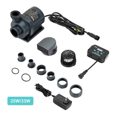 Amazon hygger 800GPH quiet submersible and external water pump kit with controller, fittings and O-rings
