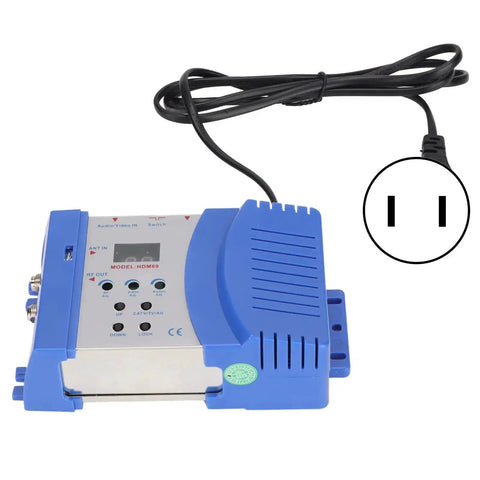 HDMI Modulator For Home TV RF Modulator Converts AV To RF In PAL NTSC VHF UHF Dual Frequency Output Adjustable AV Level