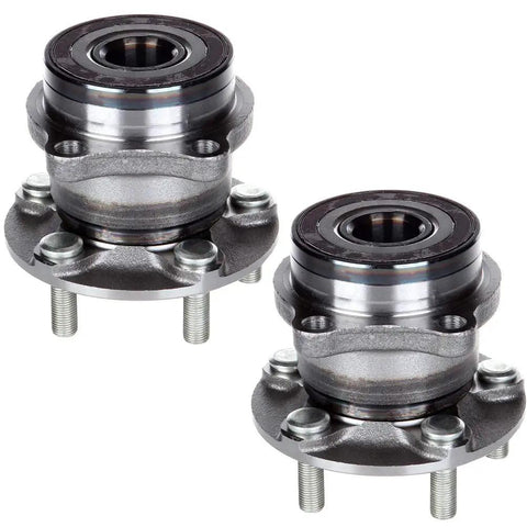 Rear Right Wheel Hub and Bearing Assembly for 2010-2014 Outback and 2013-2014 WRX STI, 5-Lug, Non-ABS, 2-Pack, OE-Quality Replacement