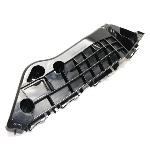 Close-up view of black plastic Front Bumper Bracket Retainer For RAV4 2013 2014 2015 2016 2017 2018 with grid design.