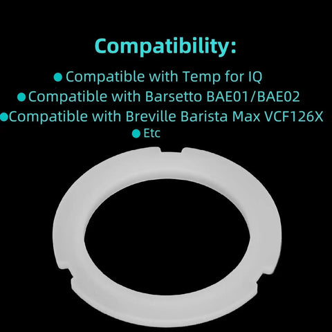 Clear Silicone Sealing Gasket For Coffee Machines 76X57X7MM OE 6V0945246 CL-00788, fits various barista machines