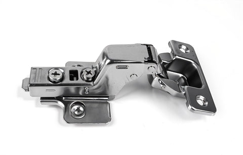 Inset Soft Close Frameless Cabinet Hinges for Kitchen, 110 Degree Opening, 6-Way 3-Cam Adjustable Concealed Hinges, 2 Pack