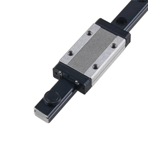 Black Miniature Linear Rail Slide Kit With MGN12 Guide And MGN12H Carriage, Includes One MGN9H Block, Precision Linear Motion System For CNC