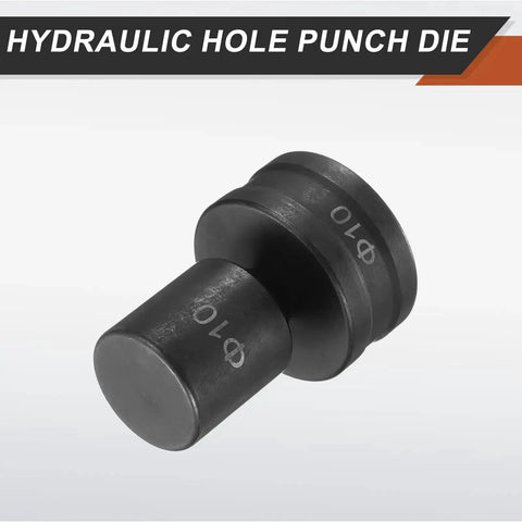 Hydraulic Hole Punch Die Set 10mm Round Hole for CH70 Electric Punching Machine in 40Cr Steel