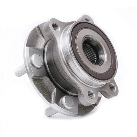 Close-up of Front Wheel Bearing Hub Assembly Set for 2006 2012 Toyota RAV4 3.5L V6, 2013 2018 RAV4, 2011 2016 Scion tC Manual Transmission