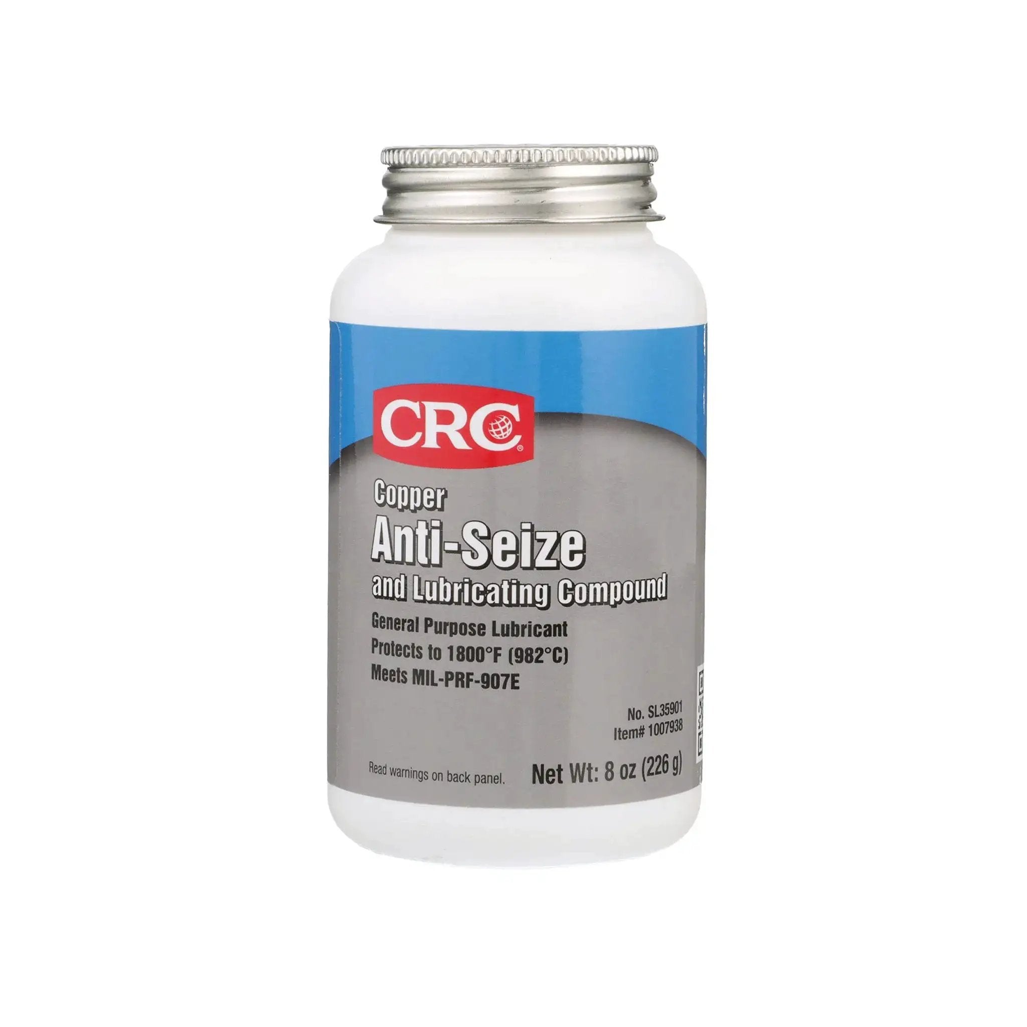 copper anti-seize lubricant for fasteners and fittings...