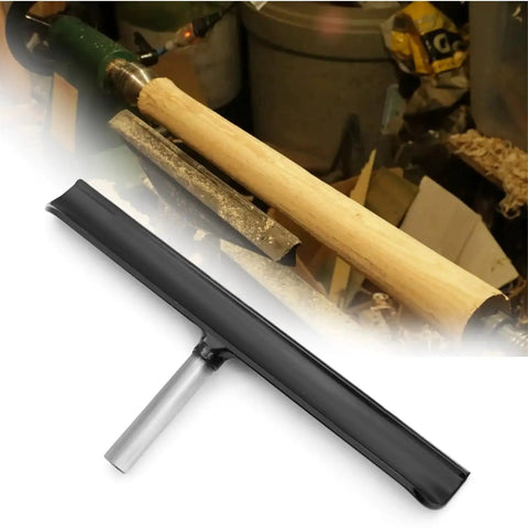 12 Inch Lathe Tool Rest With Five Eighths Post Stainless Steel T Type Tool Post And Round Handle For Wood Lathe Turning