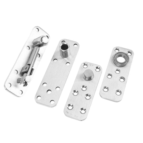 Hidden Door Hinges Stainless Steel Heavy Duty 360 Degree Pivot With Reinforced Pivot Column For Wood Doors Concealed Doors And Bookcases Built To Last