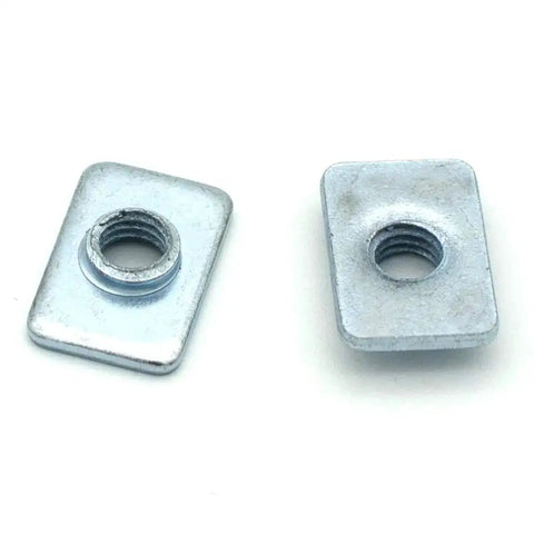 Heavy Duty M5 T Slot Nut For 2020 Aluminum Extrusions Fits 20 Series Profiles 20X20MM Flat Square Pre Assembly Nut Zinc Plated Steel