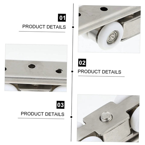 Stainless Steel Sliding Door Roller With Nylon Wheels For Patio Doors Built To Last Heavy Duty Quiet Glide Smooth Track