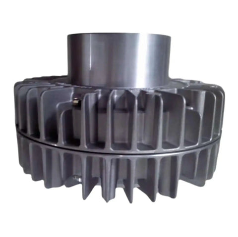 Side view of Magnetic Powder Clutch Electromagnetic Brake ZKB40BN for industrial machinery and automation equipment